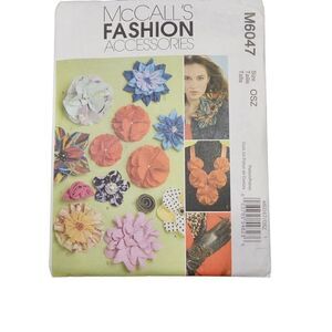McCall's Fashion Accessories Sewing Pattern M6047 UNCUT